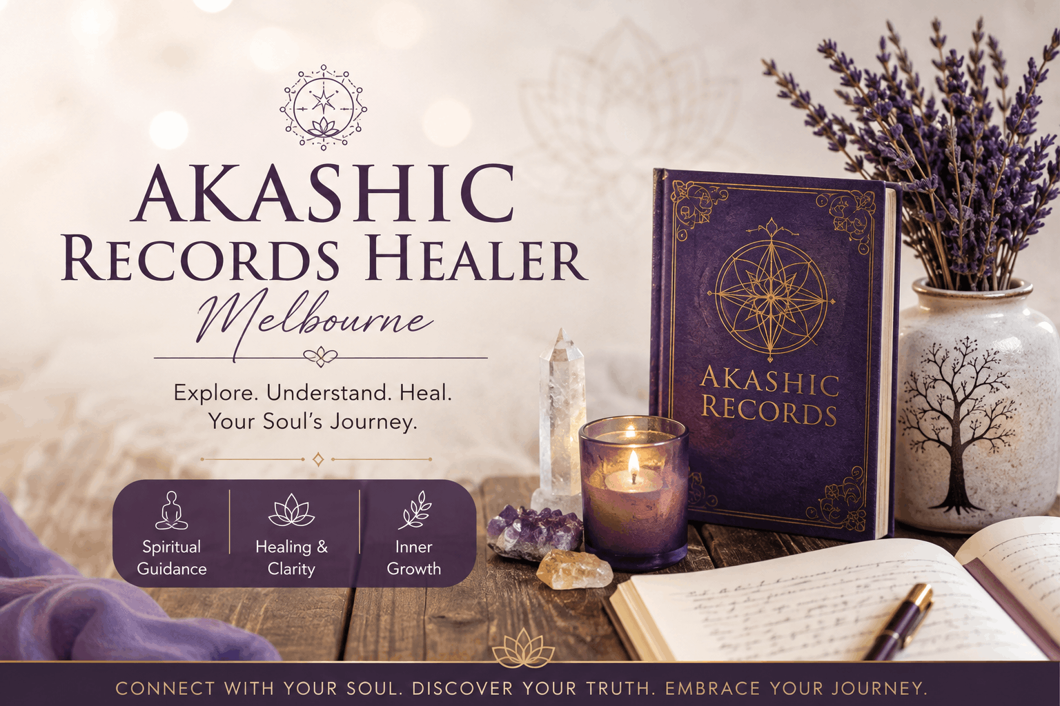 Akashic Records Healer Melbourne, Explore Your Inner Journey